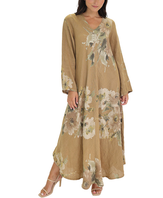 Floral Print Maxi Dress view 