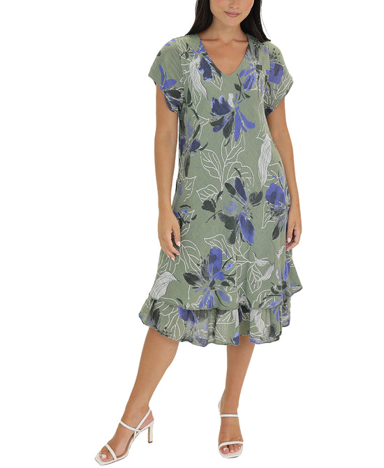 Cotton Floral Dress view 