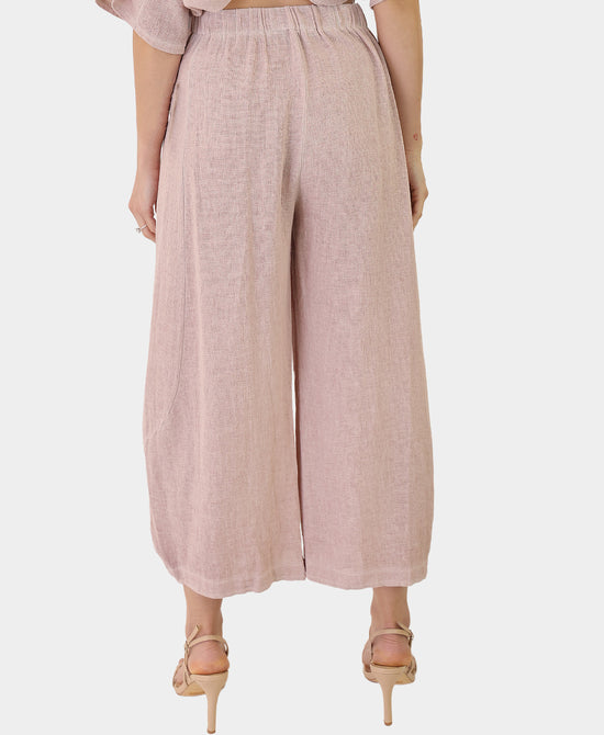 Linen & Cotton Balloon Pants view 