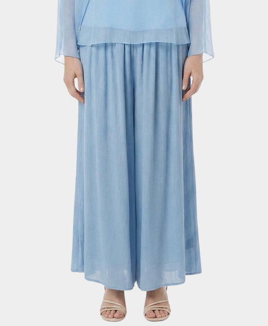 
Silk Pants in SKY BLUE view 1