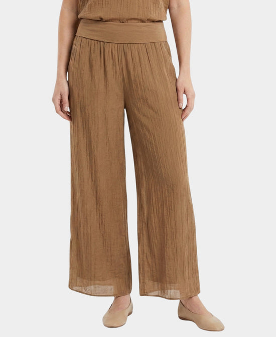 
Silk Pants in CAMEL view 1