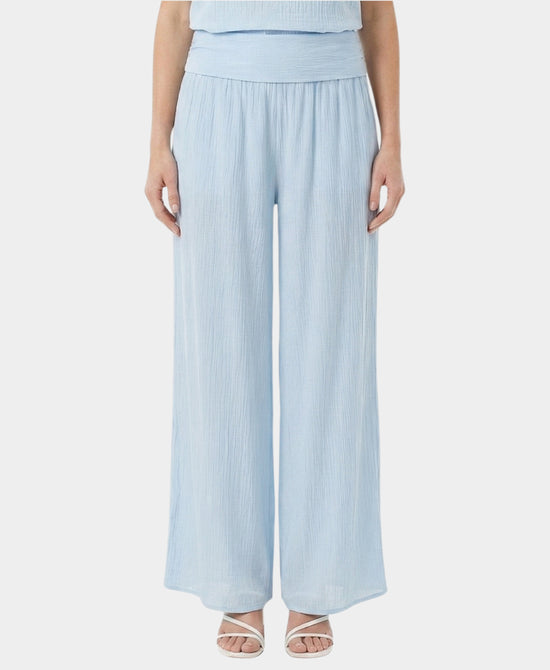 
Silk Pants in SKY BLUE view 1