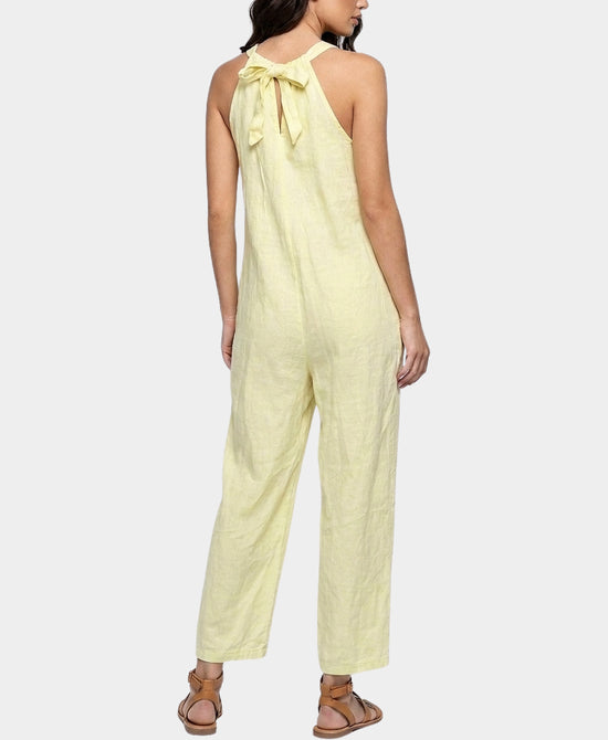 
Linen Jumpsuit in YELLOW view 2