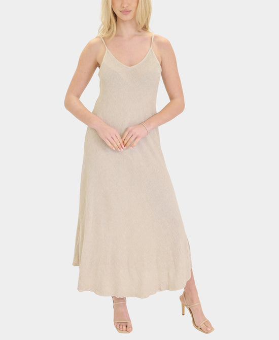 Linen Maxi Dress view 1