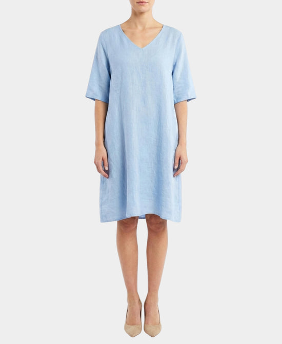 Solid Linen Dress view 1