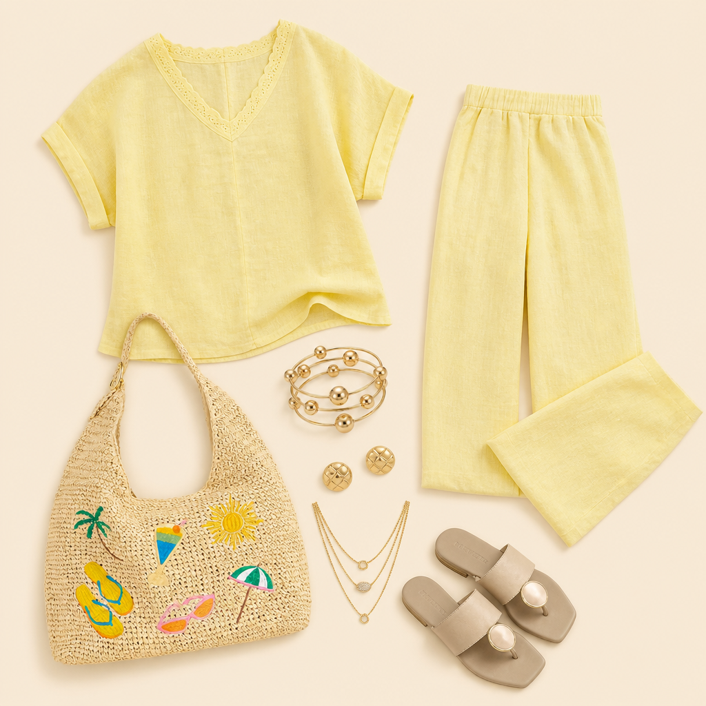Sunlit Linen Ease