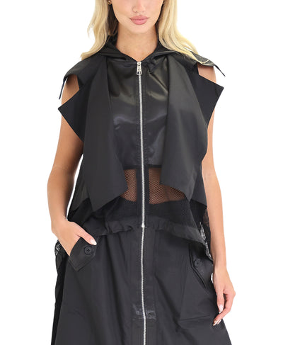 Hi-Lo Vest w/ Mesh image 1