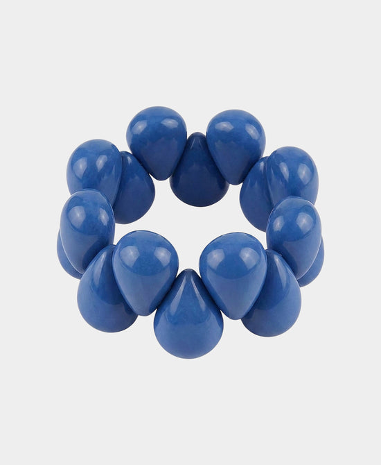 
Beaded Elastic Bracelet in BLUE view 2