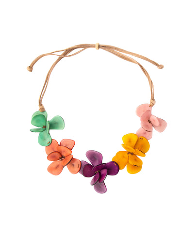 Handmade Flower Necklace image 1