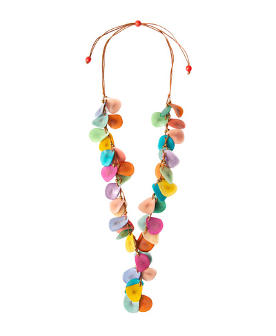 Handmade Petal Drop Necklace image 1