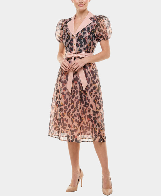 Animal Print Top & Skirt Set - 2 Pc Set view 1