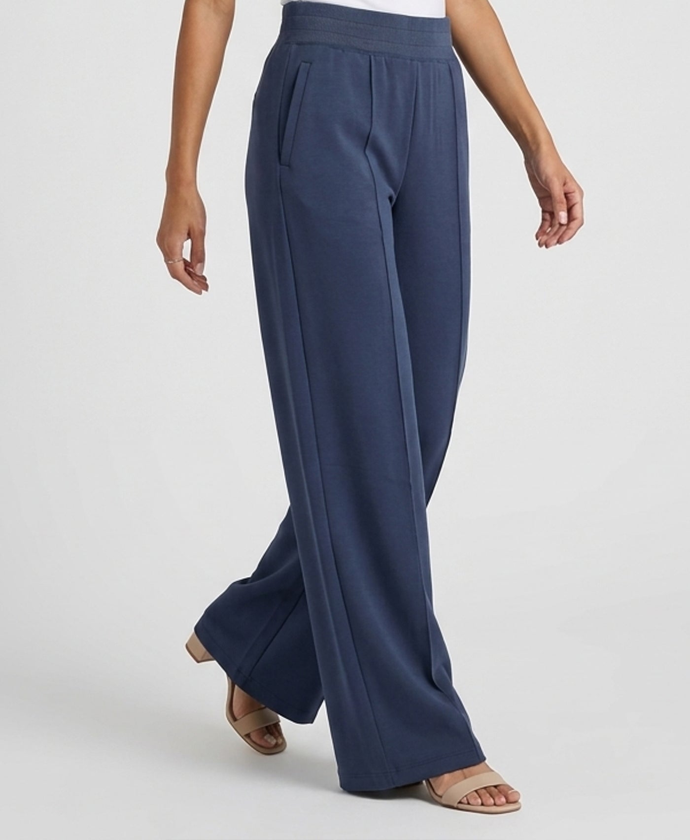 Pintuck Wide Leg Pants – FOX'S - Online