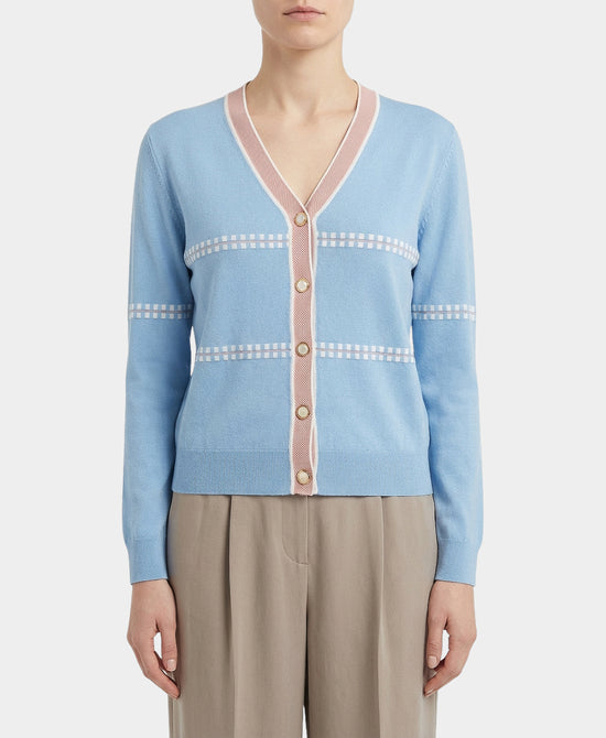 Stripe Cardigan Sweater view 