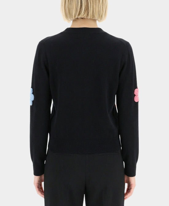 Flower Cardigan Sweater view 