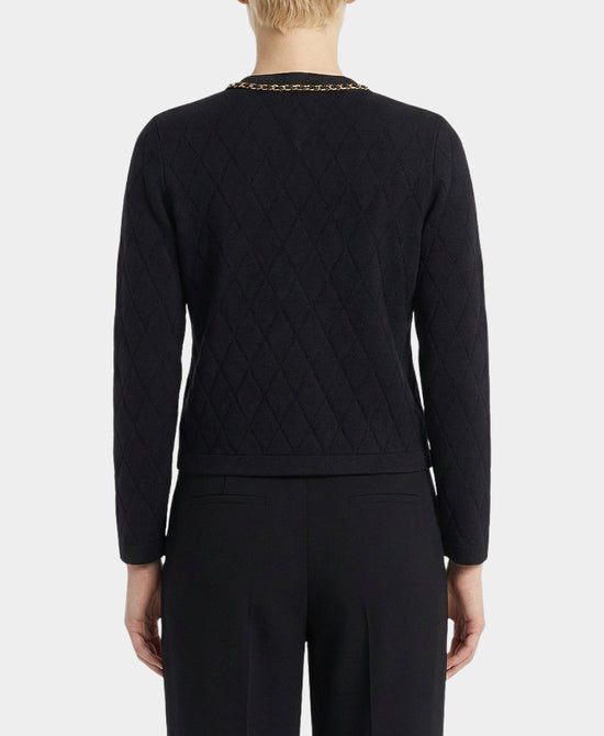 Chain Detail Cardigan Sweater view 