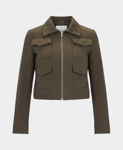 Faux Suede Jacket image 3