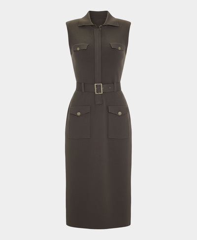 Knit Midi Dress image 2