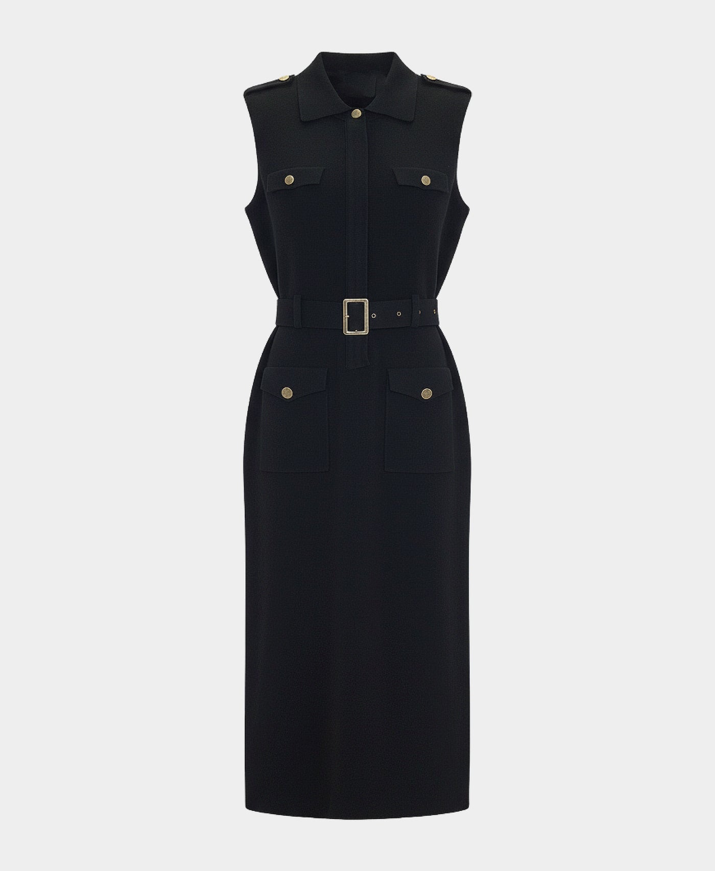 Knit Midi Dress view 2