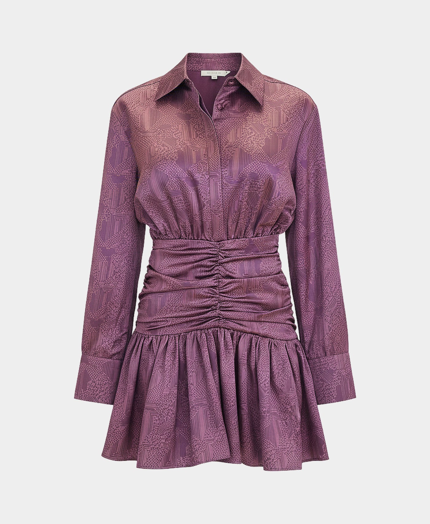 Printed Ruched Dress view 2