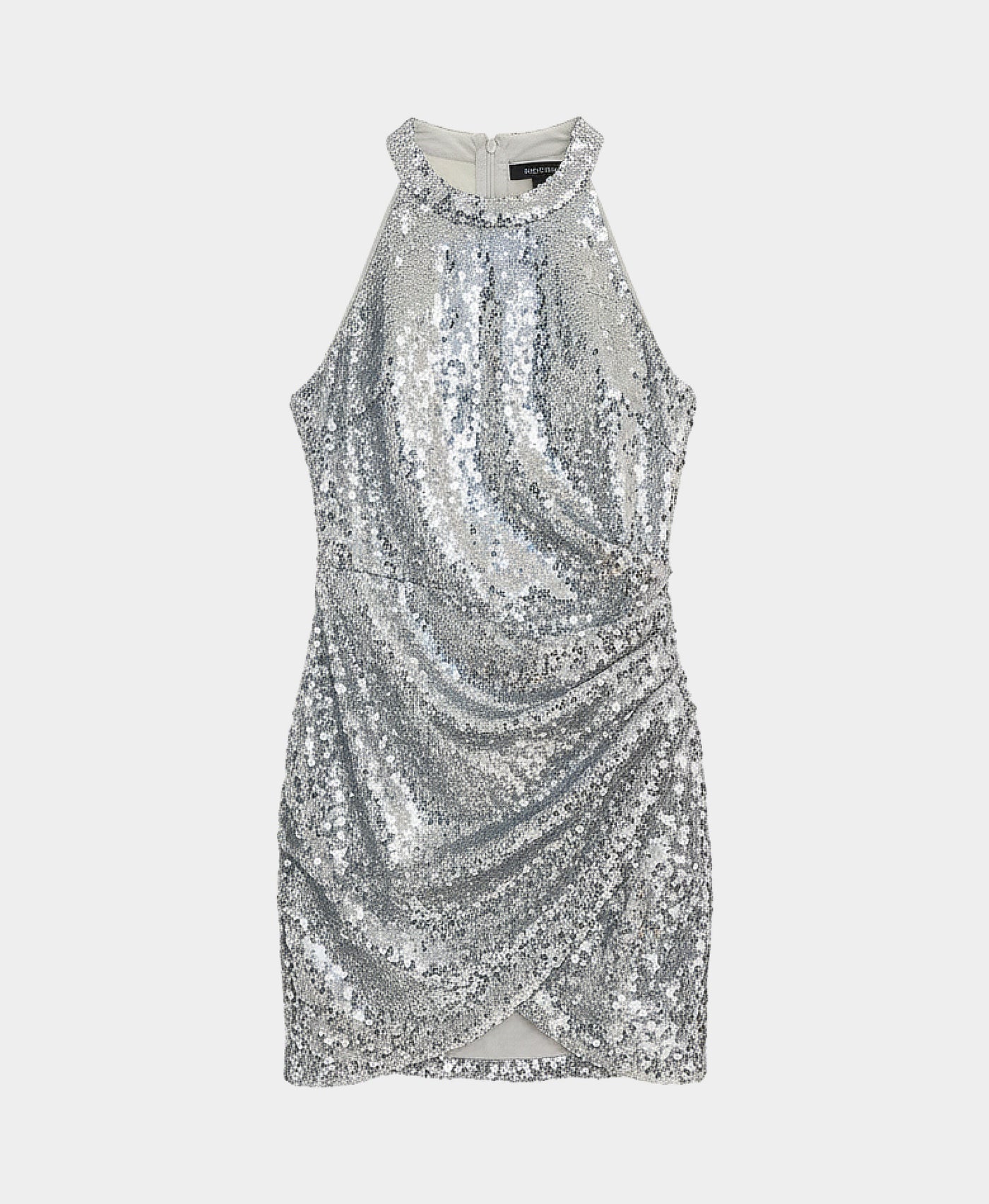 Sequin Halter Dress view 2