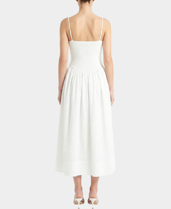 Knit Poplin Dress view 2