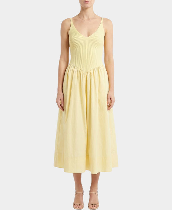 Knit Poplin Dress view 1