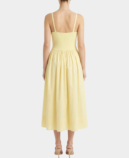 Knit Poplin Dress view 2