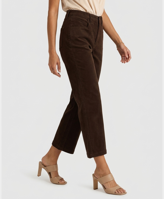 
Barrel Jeans in DARK BROWN view 1