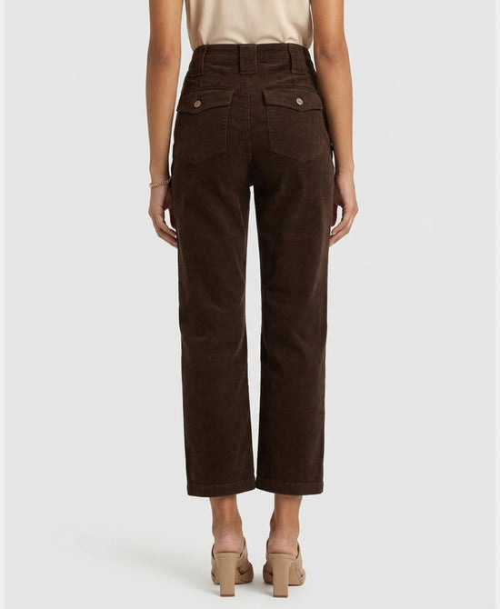 
Barrel Jeans in DARK BROWN view 2