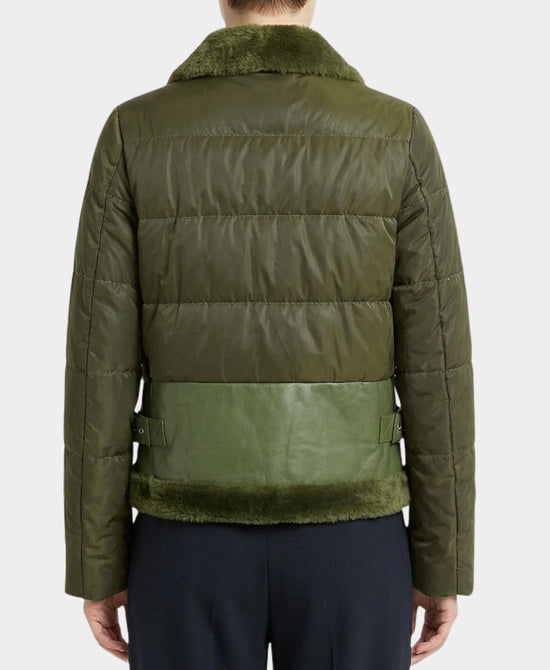 Shearling & Puffer Jacket view 