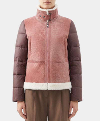 Shearling & Puffer Jacket image 1