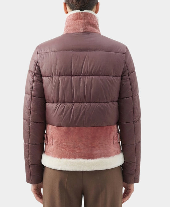Shearling & Puffer Jacket view 