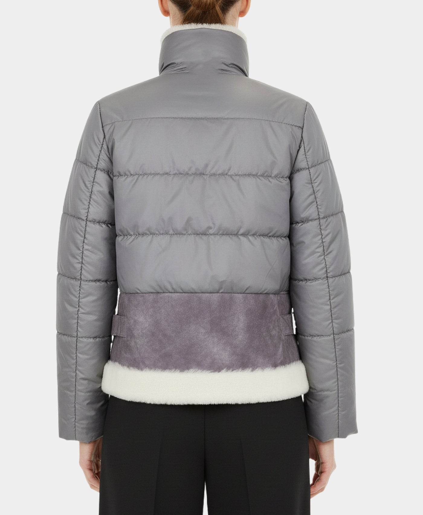 Shearling & Puffer Jacket view 2