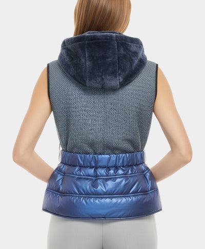Shearling & Puffer Vest image 2