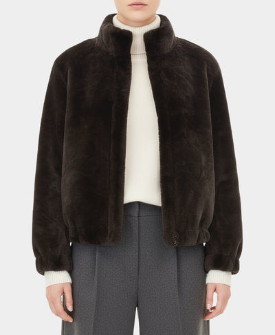 Shearling Bomber Jacket image 1