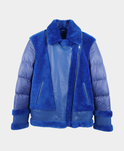 Shearling Moto Jacket image 3