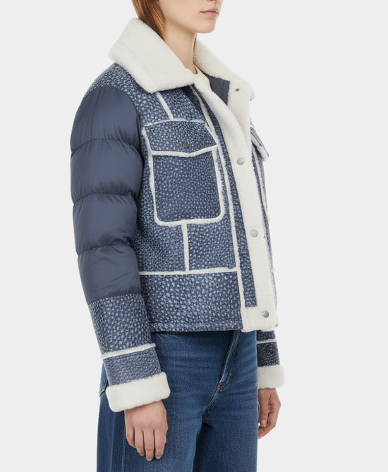 Shearling & Puffer Jacket view 