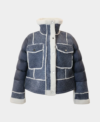 Shearling & Puffer Jacket image 3