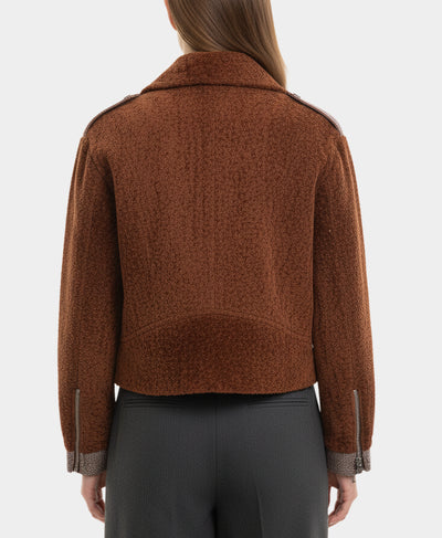 Shearling Moto Jacket image 2