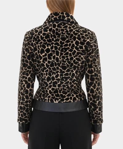 Printed Shearling Jacket image 2