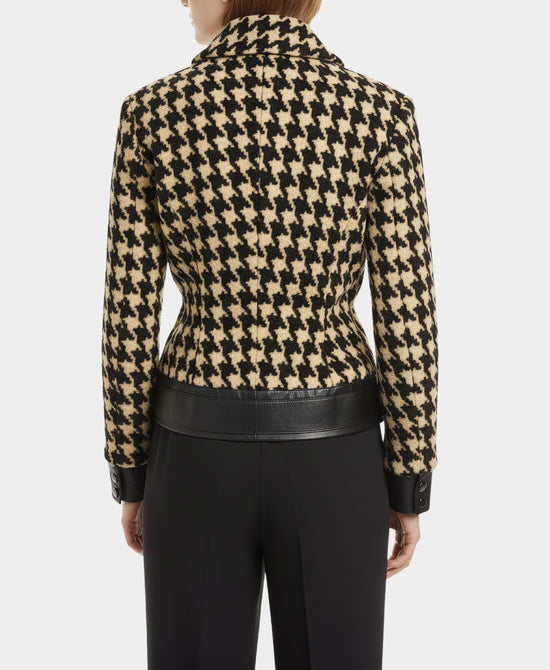 Printed Shearling Jacket view 