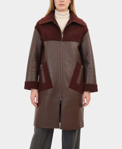 Long Shearling Coat image 1