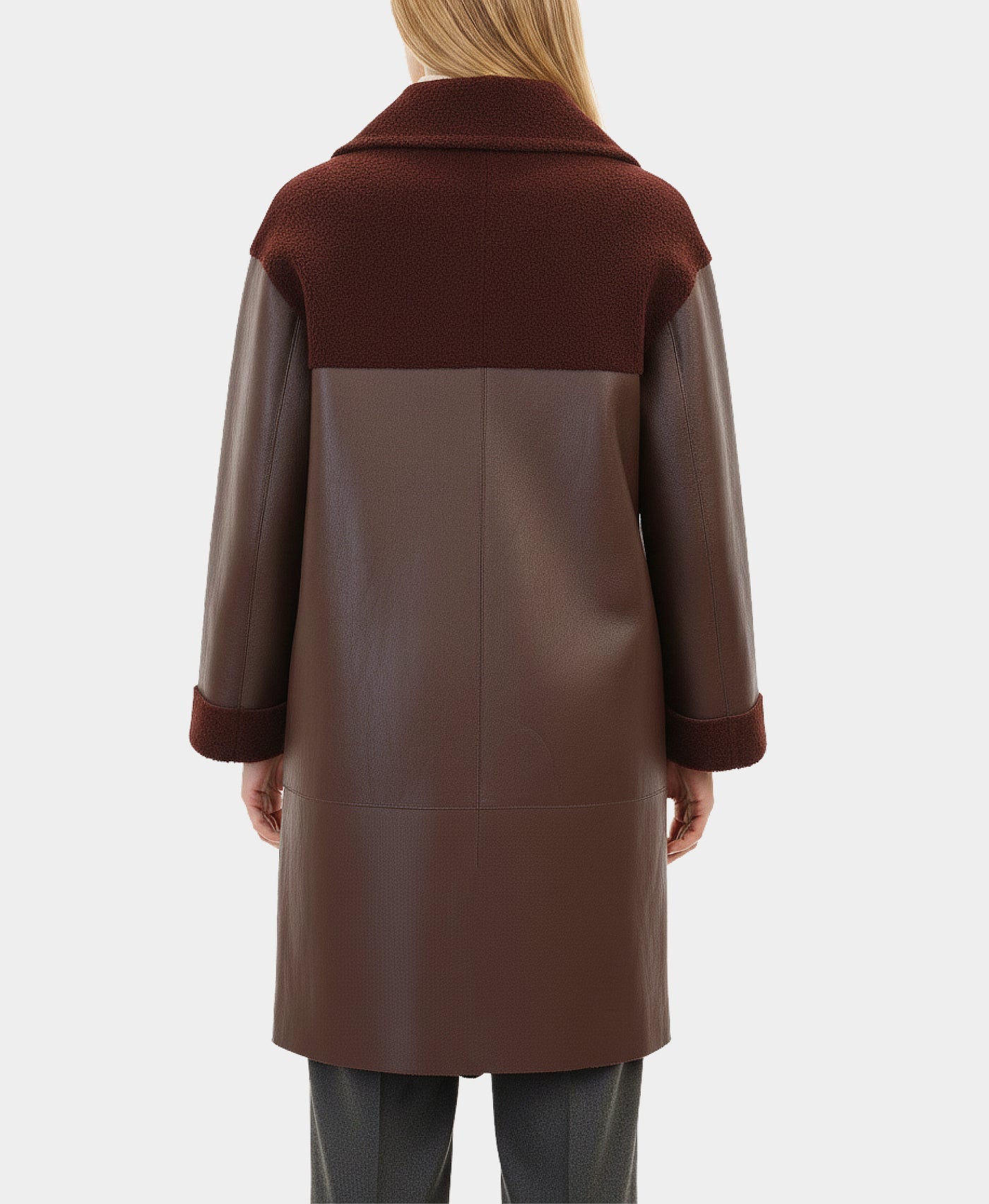 Long Shearling Coat view 2