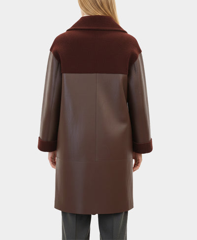 Long Shearling Coat image 2