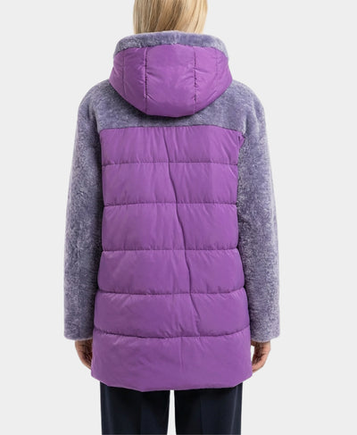 Shearling Jacket w/ Hood image 3