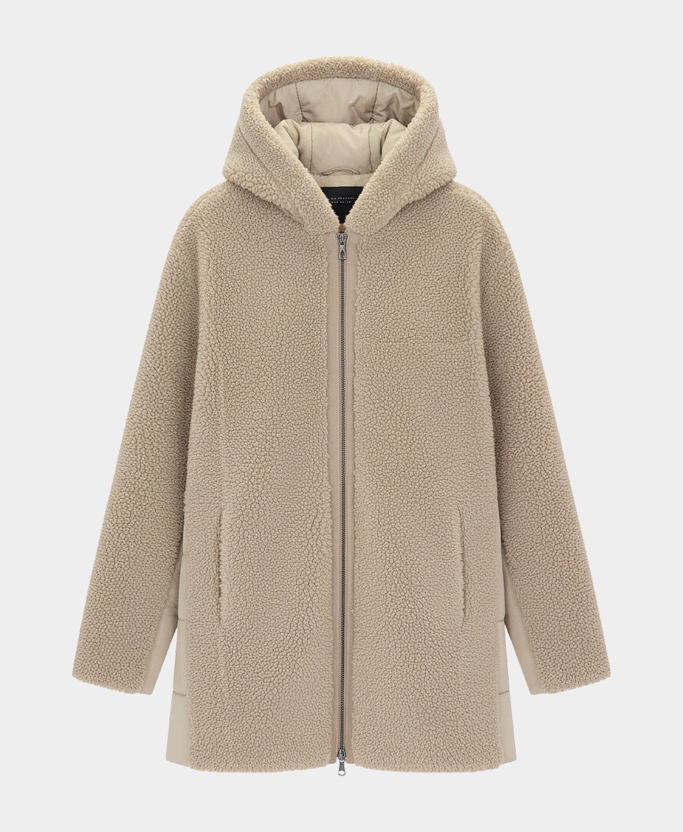 Shearling Jacket w/ Hood view 2