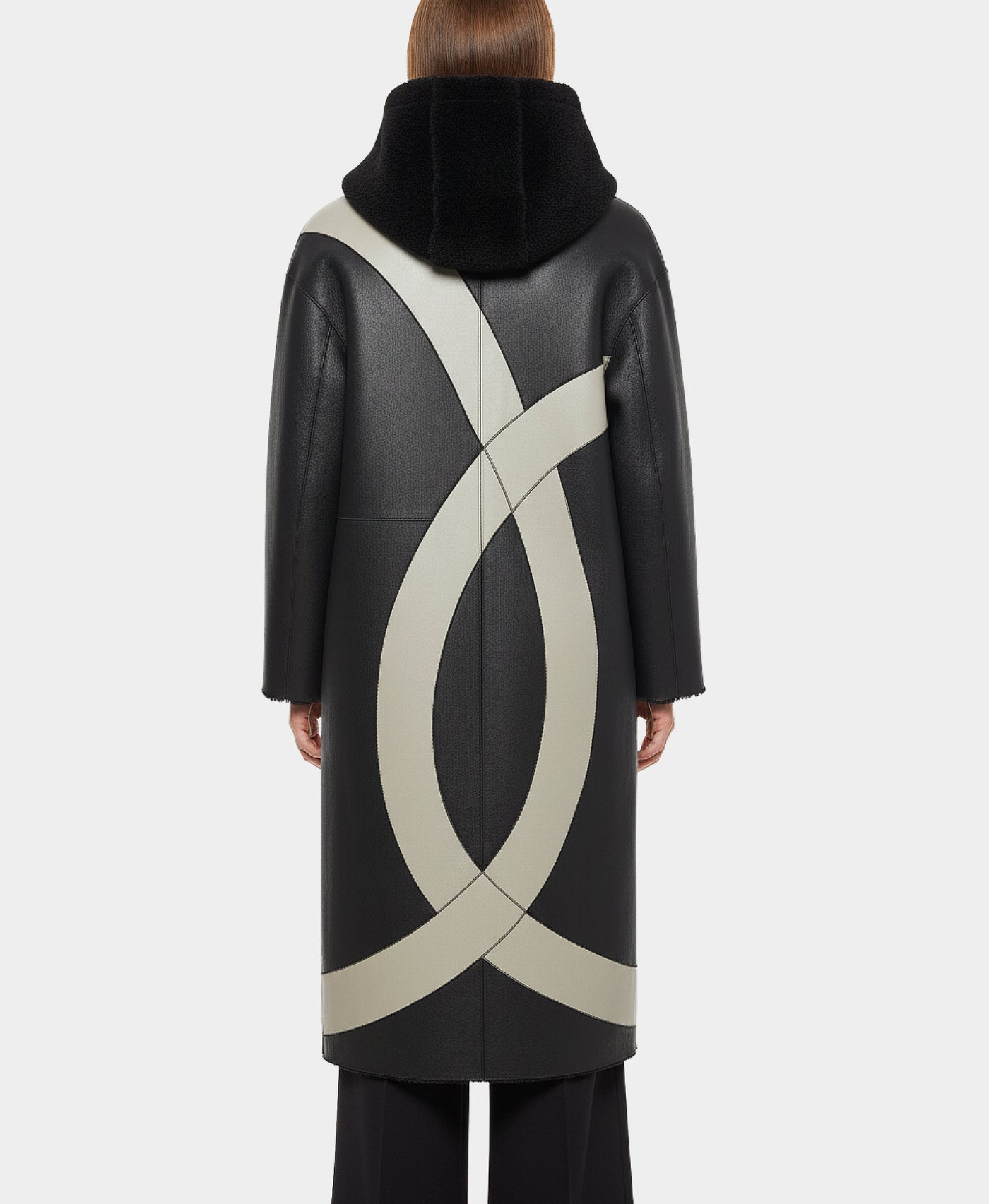 Long Shearling Coat view 2