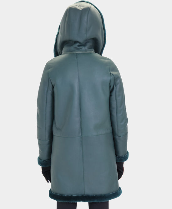 Long Shearling Coat view 