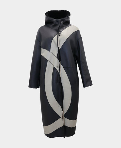 Long Shearling Coat image 3