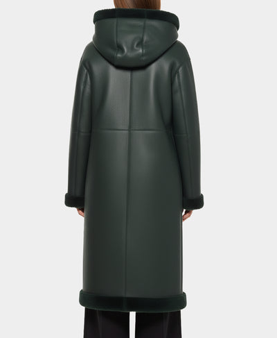 Long Shearling Coat image 5